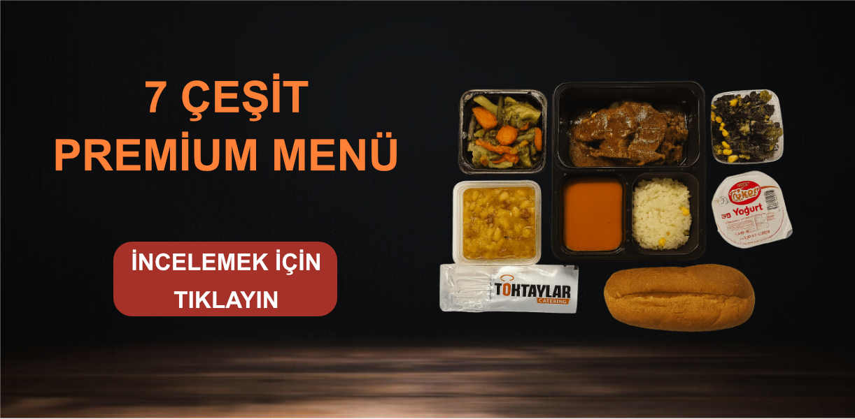 7 çeşit premium toplu yemek